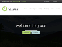 Tablet Screenshot of cvillegrace.org